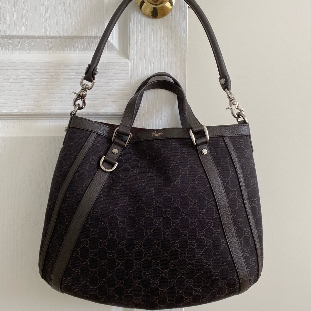 Gucci Brown Monogram Women's Bag